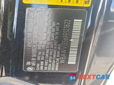 Zdjęcie 12 z 12 samochodu: 2009 BMW 328 I SULEV VIN:WBAWV13569P121822 - miniatura