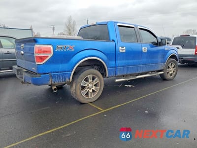 Trzecie zdjęcie samochodu z tyłu: 2014 FORD F150 SUPERCREW VIN:1FTFW1EFXEFA77300 - miniatura