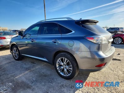 Drugie zdjęcie samochodu z przodu: 2012 LEXUS RX 350 BASE VIN:2T2ZK1BA2CC086799 - miniatura