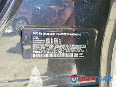Zdjęcie 12 z 12 samochodu: 2020 BMW Motorrad M550XI VIN:WBAJS7C03LCE02679 - miniatura