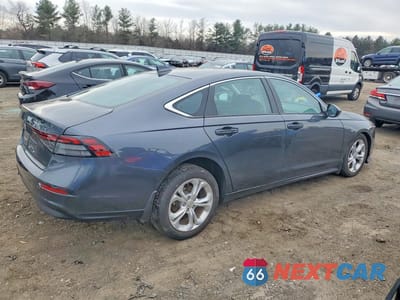 Trzecie zdjęcie samochodu z tyłu: 2024 HONDA ACCORD LX VIN:1HGCY1F21RA031285 - miniatura