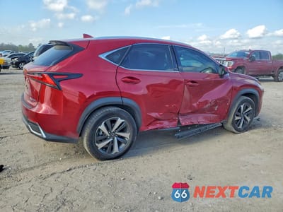 Trzecie zdjęcie samochodu z tyłu: 2021 LEXUS NX 300H BASE VIN:JTJGJRDZ4M5014403 - miniatura