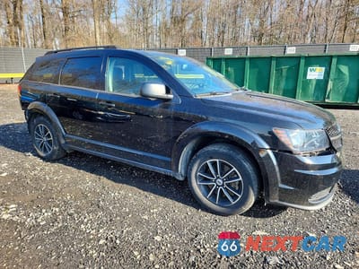 Czwarte zdjęcie samochodu z boku: 2018 DODGE JOURNEY SE VIN:3C4PDCAB4JT527547 - miniatura