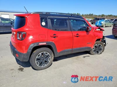 Trzecie zdjęcie samochodu z tyłu: 2017 JEEP RENEGADE TRAILHAWK VIN:ZACCJBCB6HPE87729 - miniatura