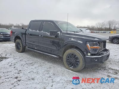 Czwarte zdjęcie samochodu z boku: 2024 FORD F150 XLT VIN:1FTFW3L89RFA82011 - miniatura