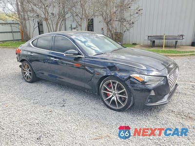 Czwarte zdjęcie samochodu z boku: 2021 GENESIS G70 3.3T VIN:KMTG74LE5MU067279 - miniatura