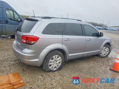 Trzecie zdjęcie samochodu z tyłu: 2018 DODGE JOURNEY SE VIN:3C4PDCAB3JT524851 - miniatura
