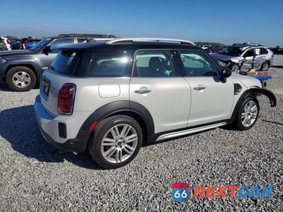 Trzecie zdjęcie samochodu z tyłu: 2022 MINI COOPER COUNTRYMAN VIN:WMZ23BR02N3N63779 - miniatura