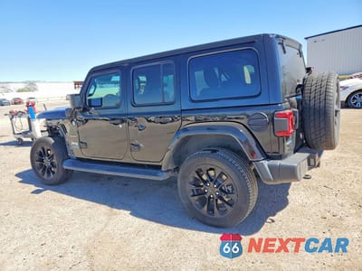 Drugie zdjęcie samochodu z przodu: 2021 JEEP WRANGLER UNLIMITED SAHARA 4XE VIN:1C4JJXP61MW652584 - miniatura