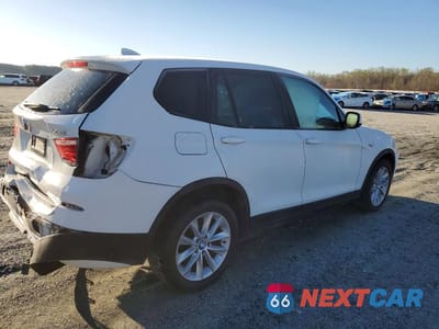 Trzecie zdjęcie samochodu z tyłu: 2014 BMW X3 VIN:5UXWX9C55E0D22725 - miniatura