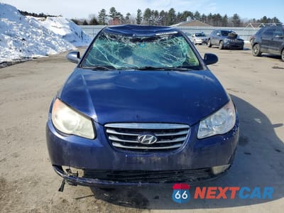 Piąte zdjęcie samochodu w środku: 2010 HYUNDAI ELANTRA GLS VIN:KMHDU4AD0AU929545 - miniatura