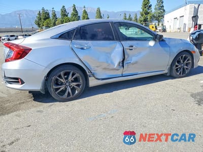 Trzecie zdjęcie samochodu z tyłu: 2021 HONDA CIVIC SPORT VIN:2HGFC2F87MH504252 - miniatura