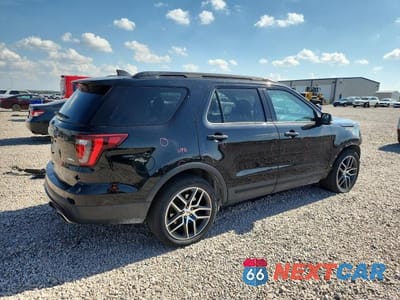 Trzecie zdjęcie samochodu z tyłu: 2016 FORD EXPLORER SPORT VIN:1FM5K8GT6GGC11263 - miniatura