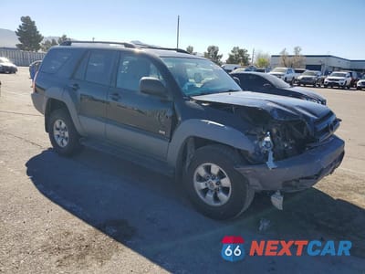 Czwarte zdjęcie samochodu z boku: 2003 TOYOTA 4RUNNER SR5 VIN:JTEZU14R830006252 - miniatura