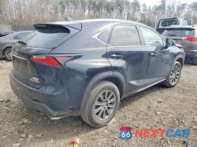 Trzecie zdjęcie samochodu z tyłu: 2016 LEXUS NX 200T BASE VIN:JTJBARBZ0G2058708 - miniatura