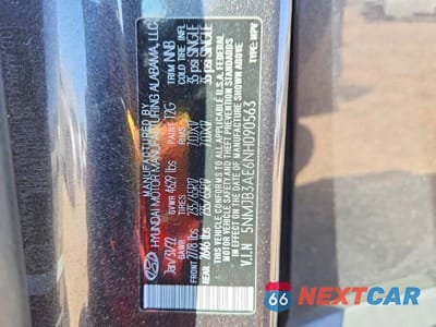 Zdjęcie 13 z 13 samochodu: 2022 HYUNDAI TUCSON SEL VIN:5NMJB3AE6NH090563 - miniatura