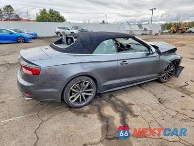 Trzecie zdjęcie samochodu z tyłu: 2018 AUDI S5 PREMIUM PLUS VIN:WAUY4GF56JN019561 - miniatura