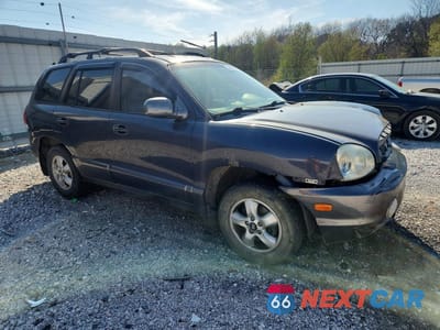 Czwarte zdjęcie samochodu z boku: 2006 HYUNDAI SANTA FE GLS VIN:KM8SC13DX6U101340 - miniatura