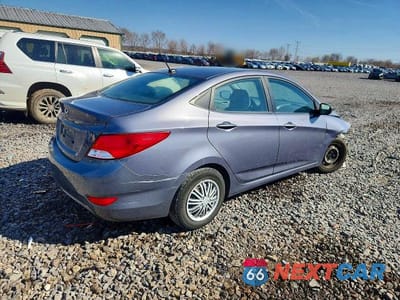 Trzecie zdjęcie samochodu z tyłu: 2017 HYUNDAI ACCENT SE VIN:KMHCT4AE3HU280115 - miniatura