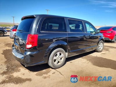 Trzecie zdjęcie samochodu z tyłu: 2011 DODGE GRAND CARAVAN MAINSTREET VIN:2D4RN3DG8BR626456 - miniatura