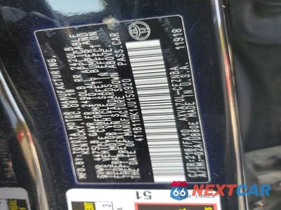 Zdjęcie 12 z 12 samochodu: 2018 TOYOTA CAMRY LE VIN:4T1B11HK1JU150920 - miniatura