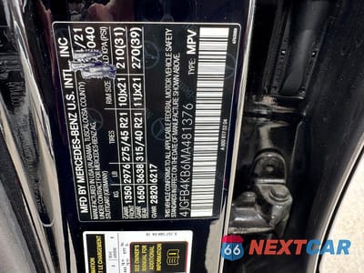 Zdjęcie 10 z 10 samochodu: 2021 MERCEDES-BENZ GLE 350 4MATIC VIN:4JGFB4KB6MA481376 - miniatura