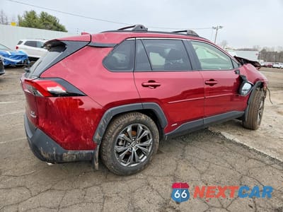 Trzecie zdjęcie samochodu z tyłu: 2022 TOYOTA RAV4 HYBRID XLE PREMIUM VIN:JTMB6RFV4ND073628 - miniatura