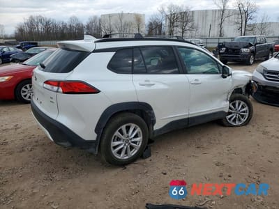Trzecie zdjęcie samochodu z tyłu: 2023 TOYOTA COROLLA CROSS LE VIN:7MUCAABG5PV050027 - miniatura