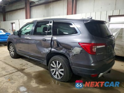 Drugie zdjęcie samochodu z przodu: 2021 HONDA PILOT EXL VIN:5FNYF6H5XMB066664 - miniatura