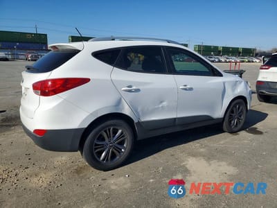 Trzecie zdjęcie samochodu z tyłu: 2014 HYUNDAI TUCSON VIN:KM8JU3AG0EU907431 - miniatura