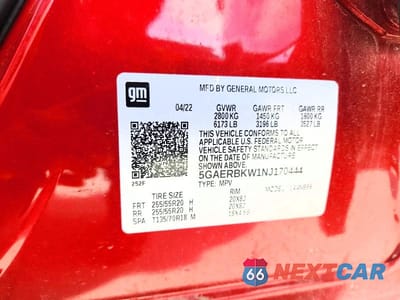 Zdjęcie 12 z 12 samochodu: 2022 BUICK ENCLAVE ESSENCE VIN:5GAERBKW1NJ170444 - miniatura