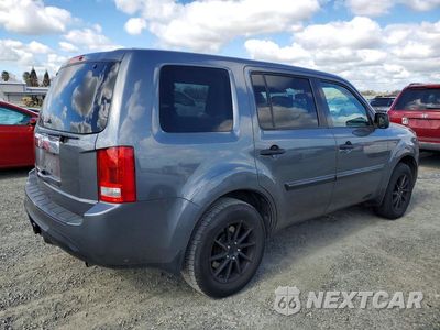 Trzecie zdjęcie samochodu z tyłu: 2013 HONDA PILOT LX VIN:5FNYF3H27DB023792 - miniatura