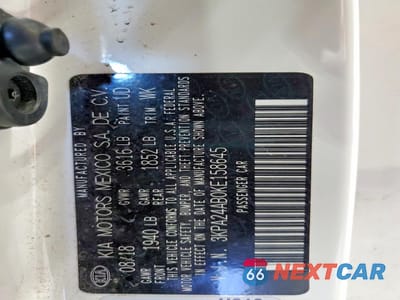 Zdjęcie 12 z 13 samochodu: 2019 KIA RIO S VIN:3KPA24AB0KE158645 - miniatura