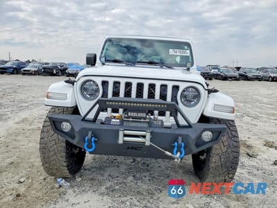 Piąte zdjęcie samochodu w środku: 2021 JEEP WRANGLER UNLIMITED SAHARA 4XE VIN:1C4JJXP69MW732442 - miniatura