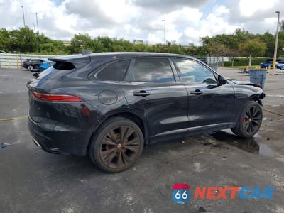 Trzecie zdjęcie samochodu z tyłu: 2021 JAGUAR F-PACE R-DYNAMIC S VIN:SADCT2FU8MA679725 - miniatura