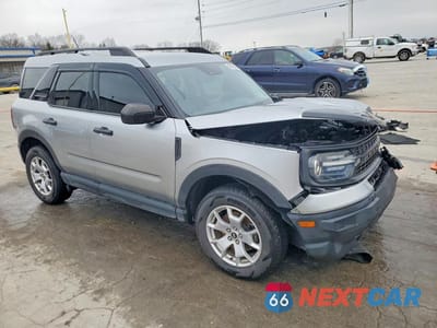 Czwarte zdjęcie samochodu z boku: 2021 FORD BRONCO SPORT VIN:3FMCR9A69MRA95735 - miniatura