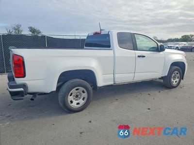 Trzecie zdjęcie samochodu z tyłu: 2021 CHEVROLET COLORADO LT VIN:1GCHSCEA6M1229153 - miniatura