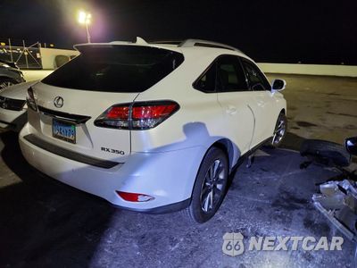 Trzecie zdjęcie samochodu z tyłu: 2014 LEXUS RX 350 BASE VIN:JTJZK1BA0E2418404 - miniatura