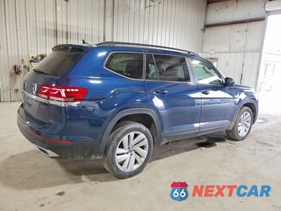 Trzecie zdjęcie samochodu z tyłu: 2021 VOLKSWAGEN ATLAS SE VIN:1V2HR2CA7MC599877 - miniatura
