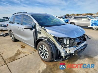 Czwarte zdjęcie samochodu z boku: 2026 HONDA ODYSSEY EXL VIN:5FNRL6H67TB012839 - miniatura