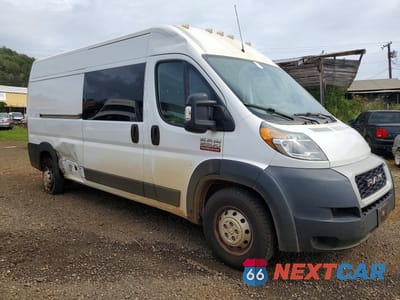 Czwarte zdjęcie samochodu z boku: 2021 RAM PROMASTER 2500 DELIVERY VAN VIN:3C6LRVDG2ME522463 - miniatura