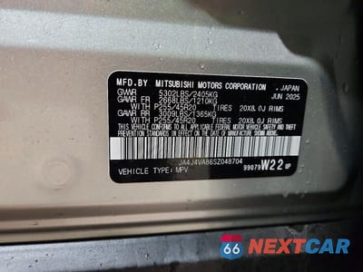 Zdjęcie 13 z 13 samochodu: 2025 MITSUBISHI OUTLANDER SE VIN:JA4J4VA86SZ048704 - miniatura