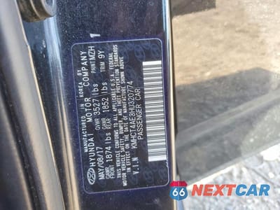 Zdjęcie 12 z 12 samochodu: 2017 HYUNDAI ACCENT VALUE EDITION VIN:KMHCT4AE3HU320774 - miniatura