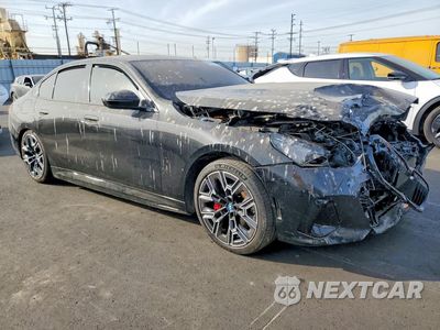Czwarte zdjęcie samochodu z boku: 2024 BMW I5 EDRIVE 40 VIN:WBY33FK07RCR58549 - miniatura