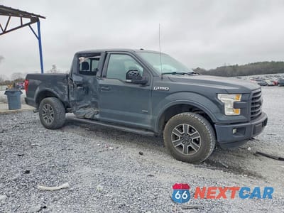 Czwarte zdjęcie samochodu z boku: 2016 FORD F150 SUPERCREW VIN:1FTEW1EP9GFD39704 - miniatura