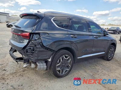 Trzecie zdjęcie samochodu z tyłu: 2023 HYUNDAI SANTA FE HYBRID LIMITED VIN:5NMS5DA11PH015089 - miniatura