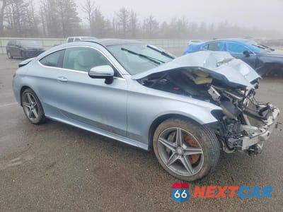 Czwarte zdjęcie samochodu z boku: 2017 MERCEDES-BENZ C 300 4MATIC VIN:WDDWJ4KB4HF436541 - miniatura