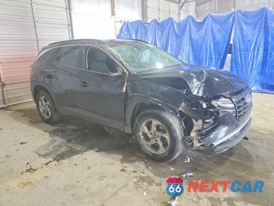 Czwarte zdjęcie samochodu z boku: 2022 HYUNDAI TUCSON SEL VIN:KM8JBCAE1NU023163 - miniatura
