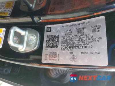 Zdjęcie 12 z 12 samochodu: 2020 GMC CANYON ALL TERRAIN VIN:1GTG6FENXL1170112 - miniatura