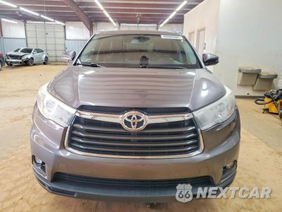 Piąte zdjęcie samochodu w środku: 2016 TOYOTA HIGHLANDER XLE VIN:5TDJKRFH0GS332740 - miniatura